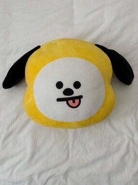 bt21 Chimmy - Yellow Plush Dog Pillow